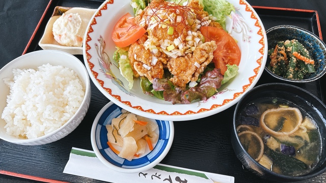 油淋鶏定食