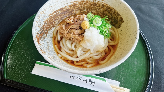 肉おろしぶっかけうどん